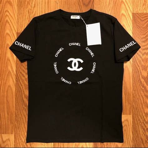 chanel t shirts for women|authentic Chanel t shirt.